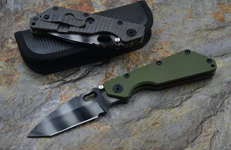 Kevinjohn SMF тактическая Ножи для шашлыков RW1 темно-Танто Rogue Warrior S35VN лезвие G10 + TC4