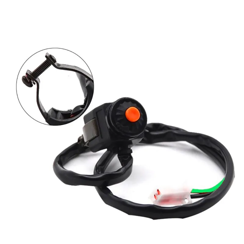 Универсальный Велосипедный мотоциклетный переключатель с роговыми кнопками Quad