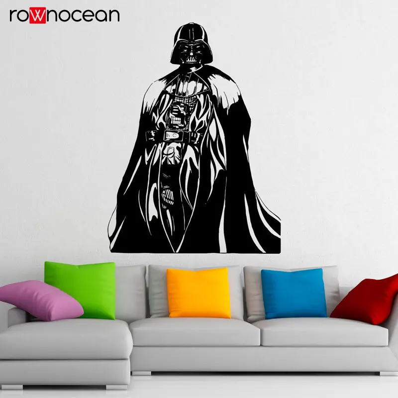 Наклейка на стену Darth Vader виниловые наклейки Звездные войны предметы интерьера