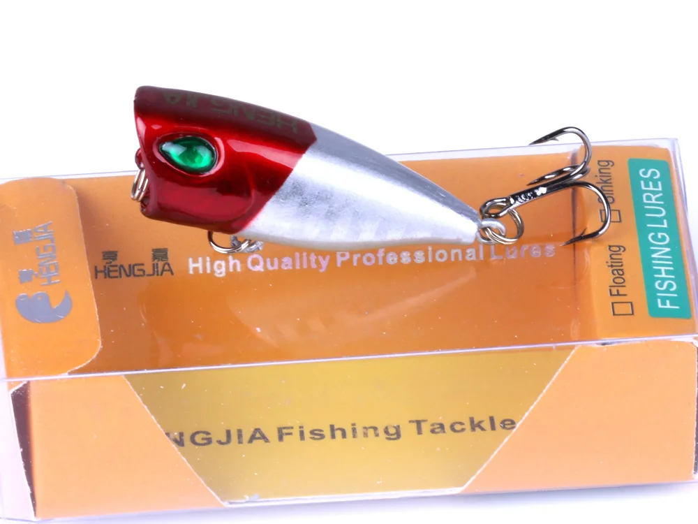 8pcs Hot Sale Popper Fishing Lure Hard Plastic Bait Wobblers 4cm 3.5g Isca Artificial Swimbait Tackles | Спорт и развлечения