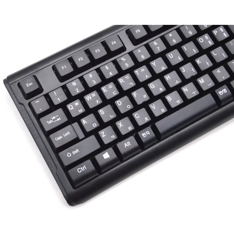 Sunrose клавиатура USB Проводная Корейская Клавиатура Стандартная 106 клавиш текст