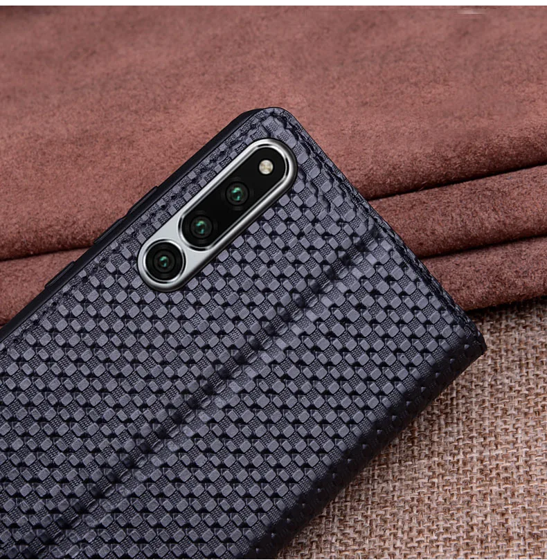 Для Huawei Honor magic2 роскошный Бизнес Натуральная кожа Силиконовый ТПУ противоударный