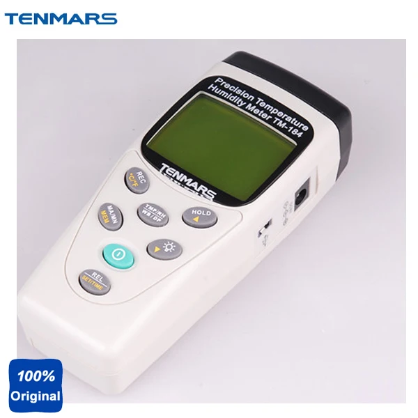 

Thermometer & Hygrometer with Datalogging Function 30000 Records TM184