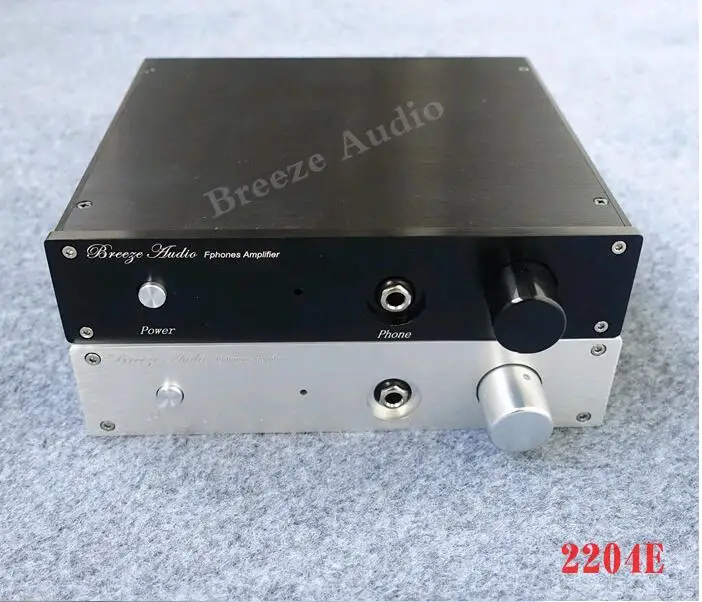 Breeze Audio 2204E полностью алюминиевый чехол для усилителя звука hifi алюминиевое шасси