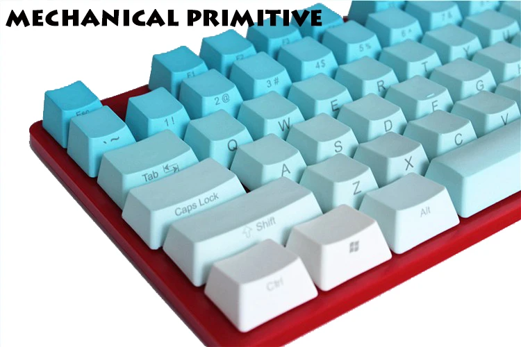 Переключатель Cherry MX MP 104/87 толстый PBT колпачок градиентного цвета с лучевой