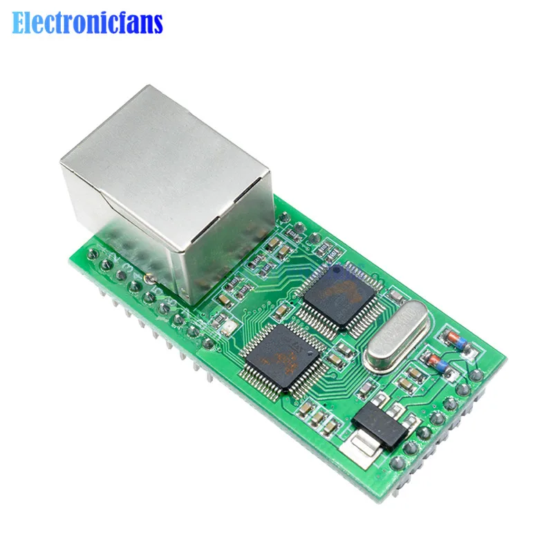 Ethernet к TTL RS232 последовательный ТТЛ-ТТЛ TCP / IP RJ45 UDP сетевой преобразователь модуль