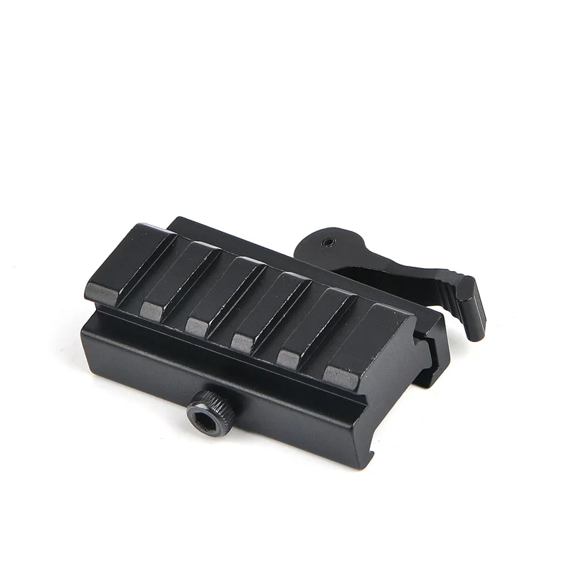 Airsoft 1/2 inch Mini Riser Block Mount Metal QD 20MM Quick Release Adapter Laser Hunting Scope Accessories Picatinny Rail | Спорт и
