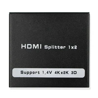 hdmi splitter hdcp full hd 1080p 1 3v switch switcher 1x2 splitter 1 in 2 out amplifier dual display for hdtv dvd ps3 xbox