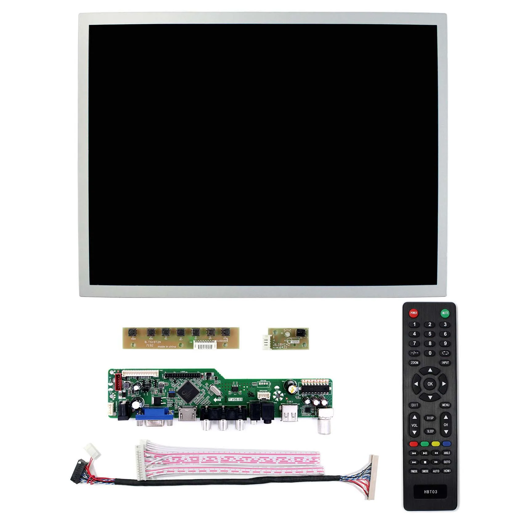 ЖК панель TV + HD MI VGA CVBS RF плата контроллера с USB 15 &quotLQ150X1LW94 1024x768|board board|board hdmiboard usb |