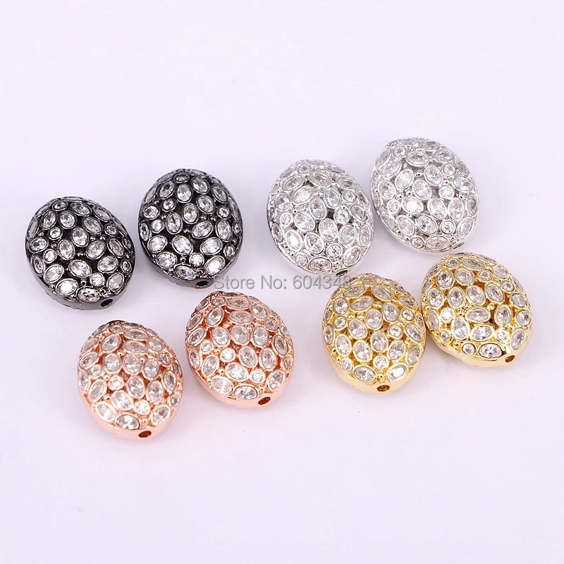 5 шт. бусины разделители для украшений|spacer beads|micro pavebeads spacers beads |