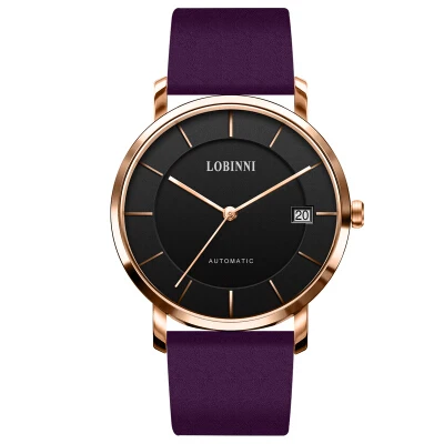 women watch 6 Роскошные Брендовые мужские часы LOBINNI Japan MIYOTA 9015 автоматическое механическое движение Мужские часы сапфировые водонепроницаемые часы L5016-4 - Цвет: women watch 6