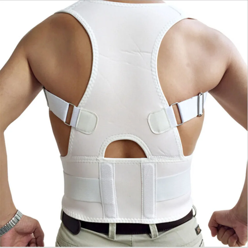 Мужской ремень для коррекции осанки позвоночника поддерживающий пояс спины