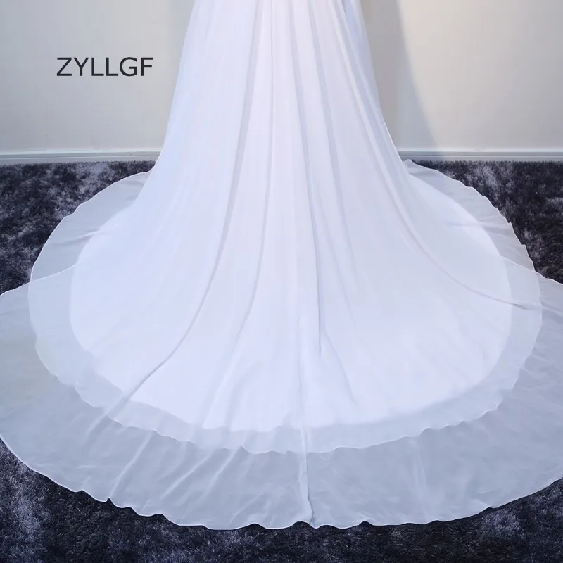 ZYLLGF Свадебные платья с длинным рукавом сексуальное прозрачное платье