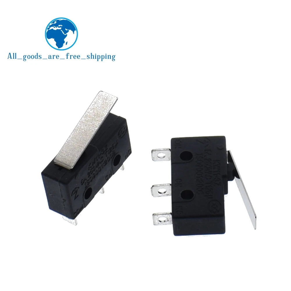 10 шт. Переключатель ВКЛ/ВЫКЛ KW11-3Z 5A 250V микропереключатель 3PIN с пряжкой; Новинка