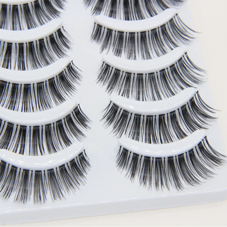 Новое поступление длинные толстые женские макияж 1 компл./лот (5 пар) накладные