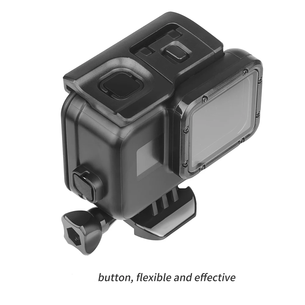 SHOOT 45 м подводный водонепроницаемый чехол для Gopro Hero 7 6 5 черный Go Pro защитный