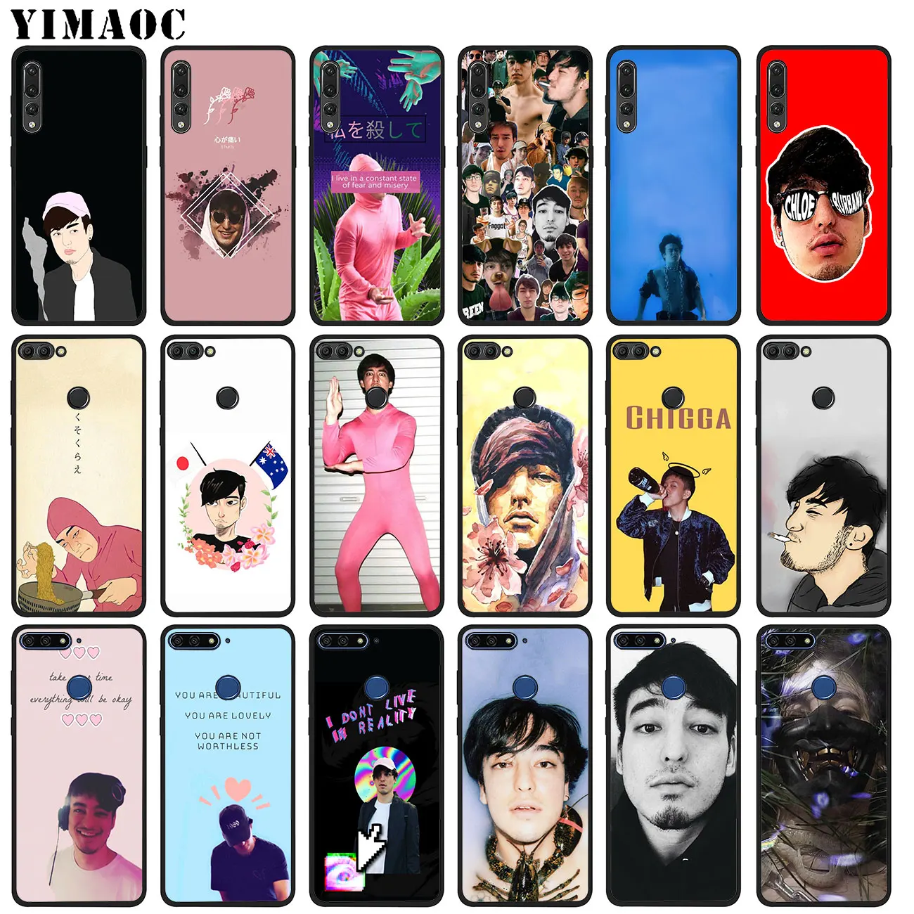 YIMAOC Joji Miller Мягкий силиконовый чехол для телефона Huawei P20 Pro P10 P9 P8 Lite Mini 2017 P Smart Z 2019