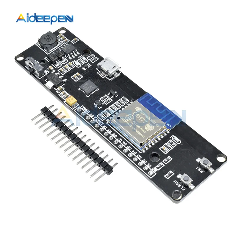 Для WeMos D1 ESP Wroom 02 Board Mini ESP8266 WiFi модуль с 18650 держателем зарядного аккумулятора