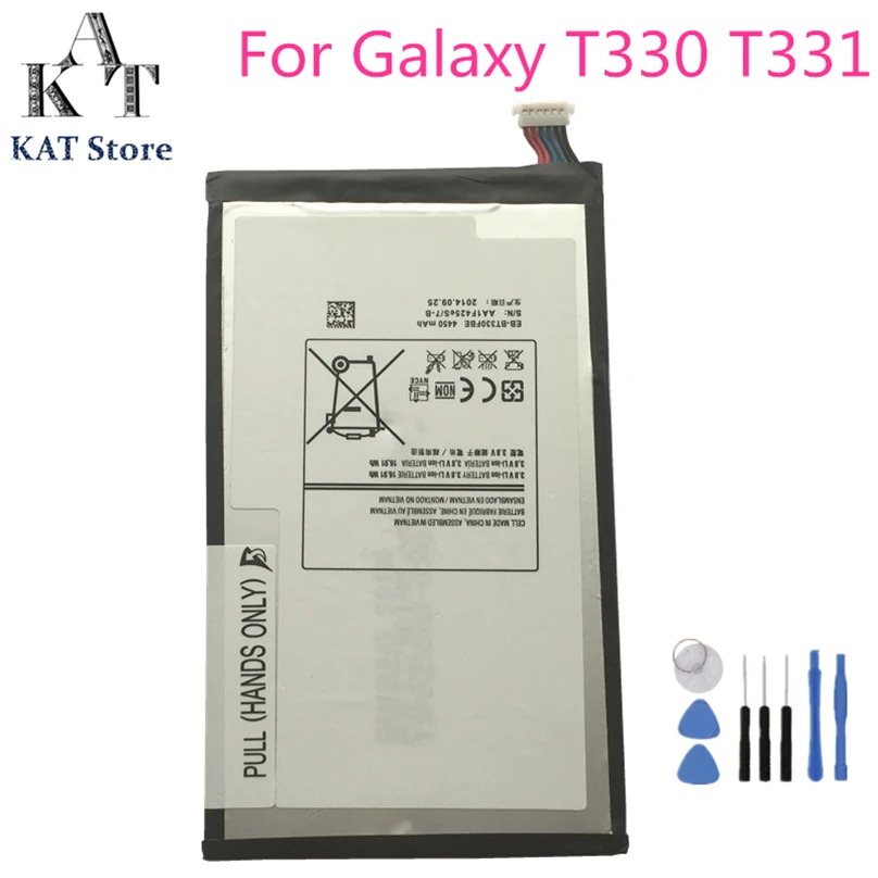 Аккумуляторы для планшетов KAT Samsung Galaxy Tab 4 8 0 телефон T331 T331C T335 аккумулятор 4450 мАч