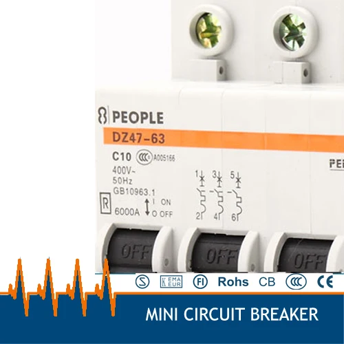 DZ47 63 10A AC380v 3 фазный автоматический выключатель мини переключатель MCB|circuit breaker|3 phase breaker10a circuit breaker |