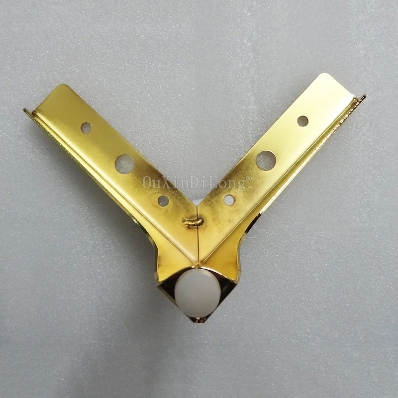 4 шт. Золотая сталь мебельный шкаф ножка металлический диван ножки стул