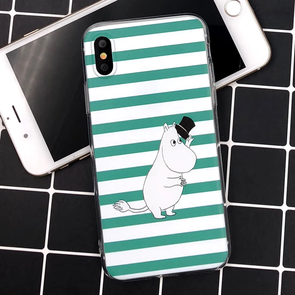 Милый чехол Бегемот для iPhone XS 11 Pro Max чехол s для телефона 6 6S 7 8 Plus чехол для Fundas iPhone XR X XS XR SE Max чехол SE 5S