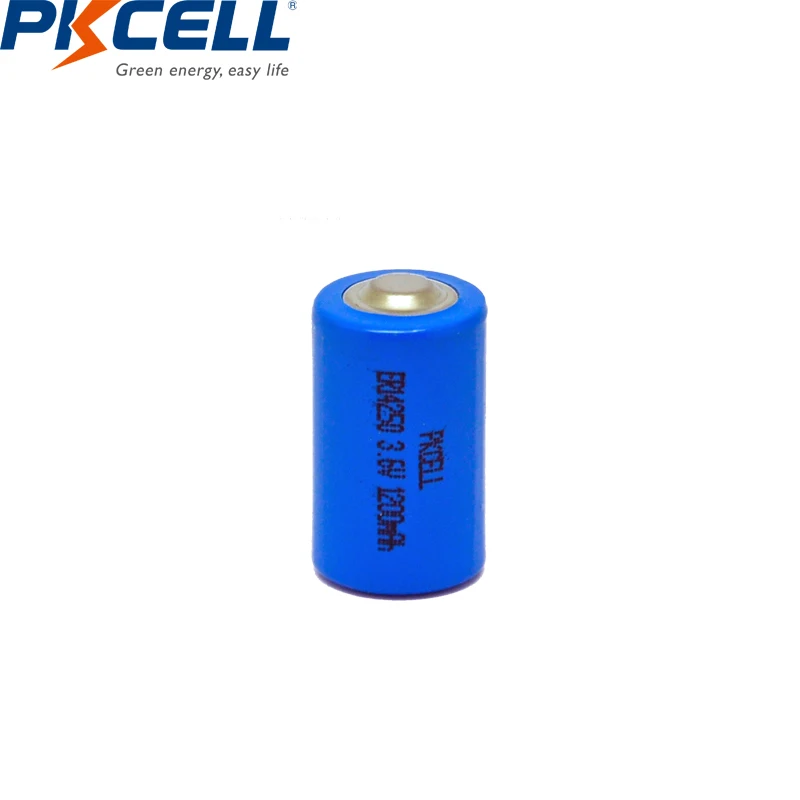 24 шт. PKCELL ER14250 14250 3,6 V 1/2AA Батарея 1200 мА/ч, Li-SOCl2 non-перезаряжаемые Батарея литиевые батареи Срок годности десяти лет