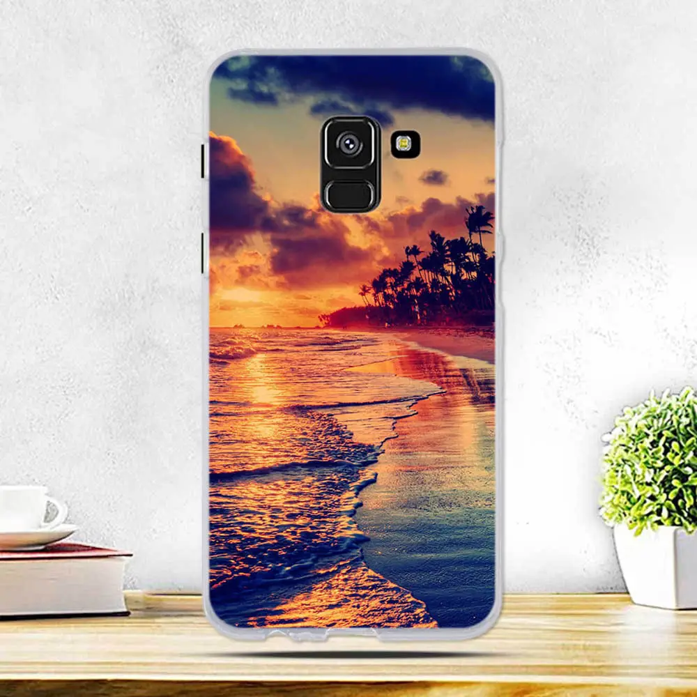 35 Чехол для samsung Galaxy A8 чехол для samsung A8 A530F Чехол Мягкий силиконовый чехол для samsung Galaxy A8 чехол для телефона s - Цвет: 35