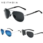 Мужские Солнцезащитные очки-авиаторы VEITHDIA, брендовые дизайнерские поляризационные очки, очки для мужчин, 3 шт.