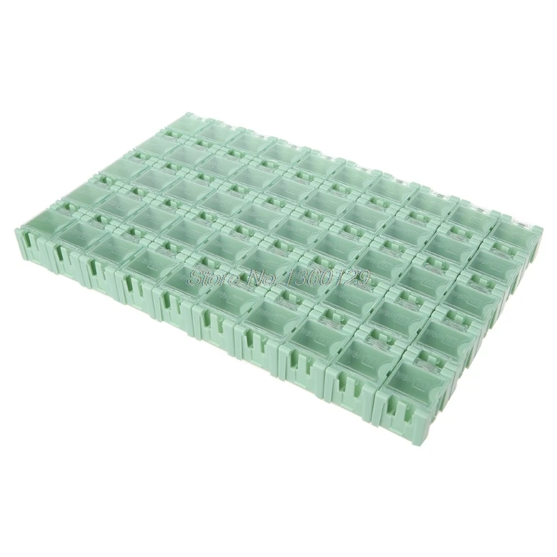50 шт./компл. SMD SMT электронный компонентный контейнер мини ящики для хранения