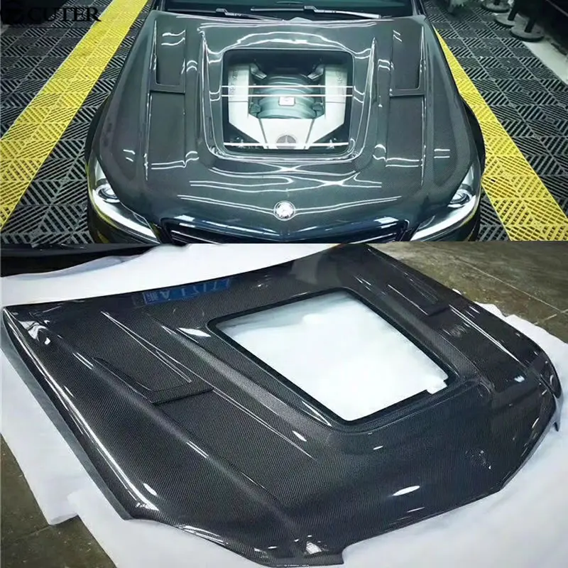Капоты двигателя из углеродного волокна W204 C63 coupe автомобильная капота для Mercedes
