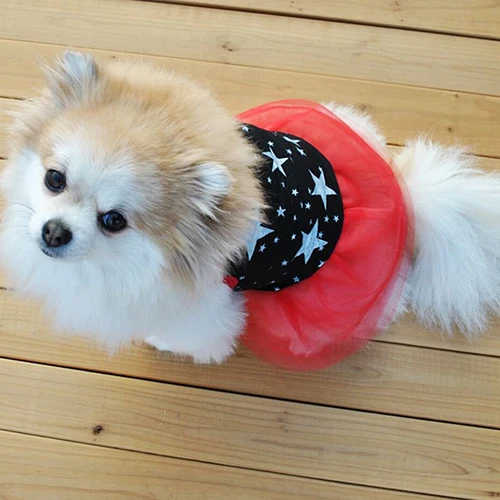 Сетчатое платье пачка для домашних животных собак кошек принцесс|apparel skirt|apparel