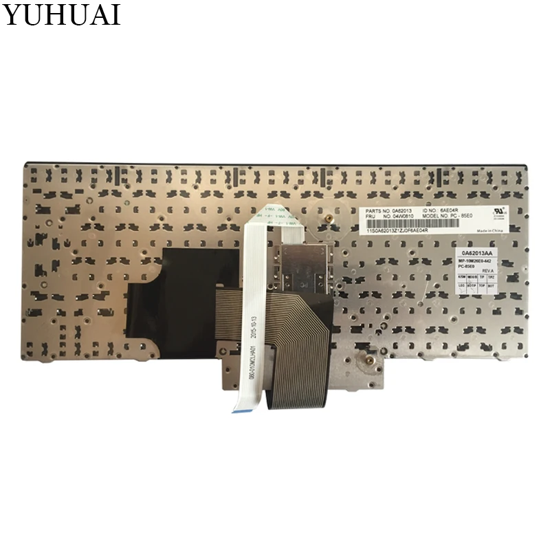 Новая клавиатура SP для ноутбука LENOVO THINKPAD E420 E425 E320 E325 черная испанская 04W0810|laptop