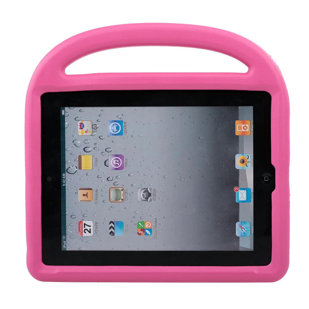 Безопасный ударопрочный защитный чехол EVA для планшета с ручкой iPad 2/3/4 защита