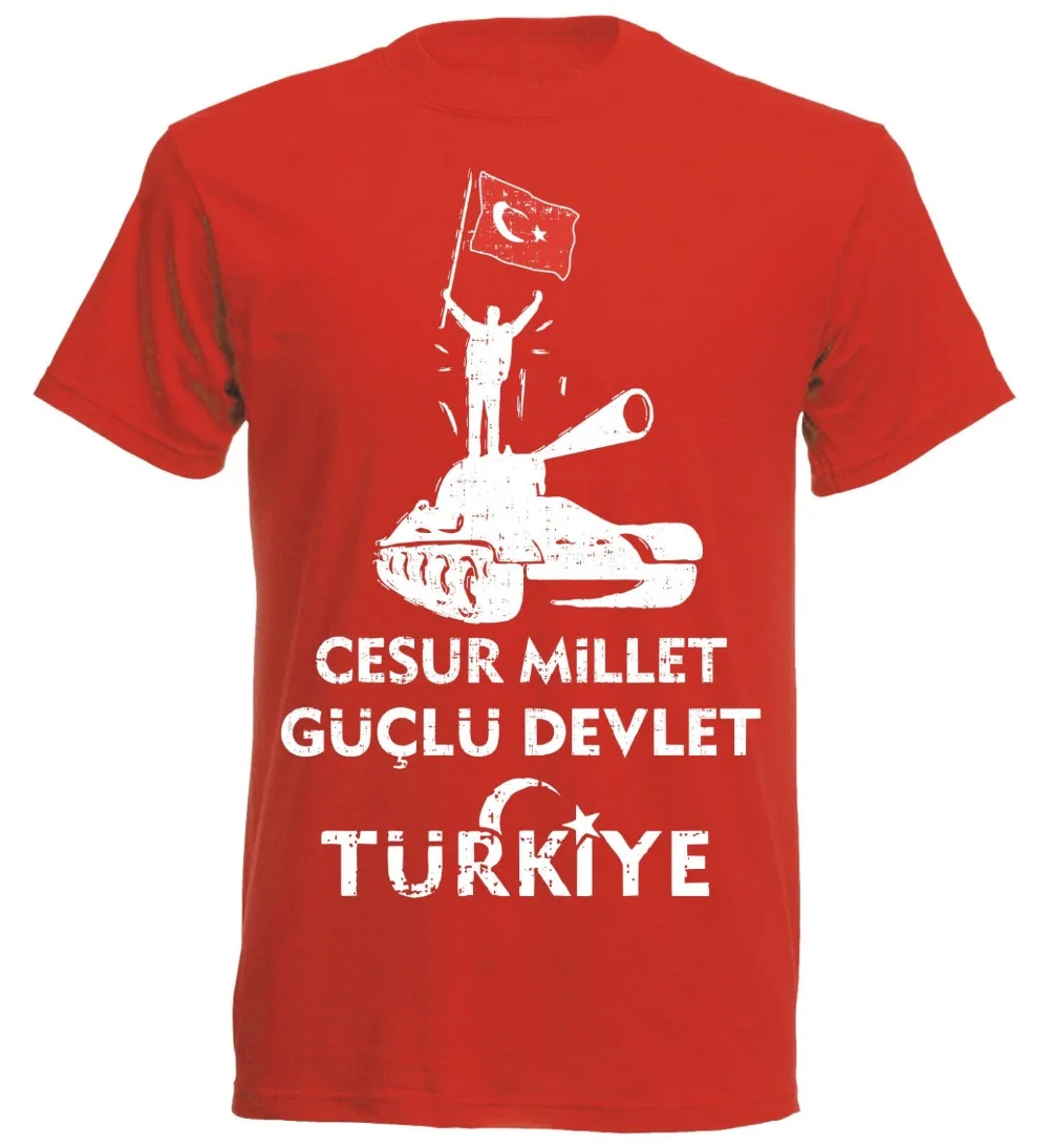 

Turkiye T-Shirt Turkei Temmuz Tank Men'S Turkey Legend Footballer Soccers 2019 Summer Brand Clothing 100% Cartoon Men T Shirt