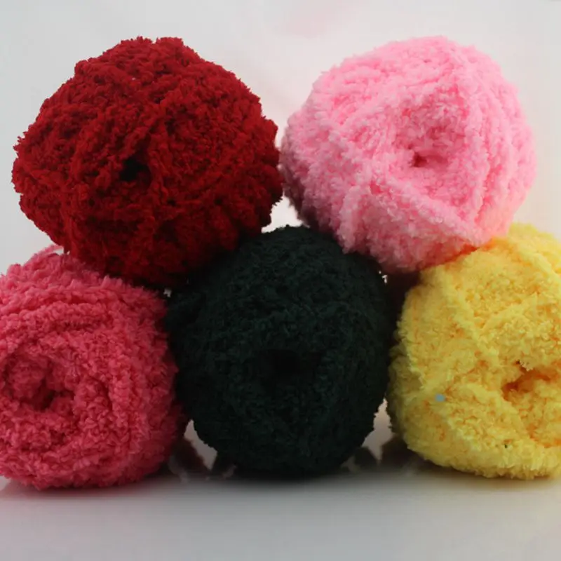 250g/Lot High Quality Velvet Soft Cashmere Yarn For Knitting Wool Handmade Organic Baby Woolen Eco-Friendly | Дом и сад