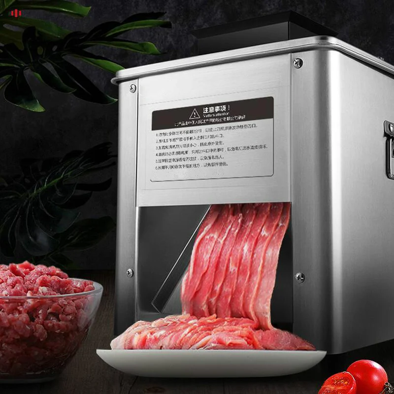 Многофункциональный коммерческий слайсер для мяса 850 Вт 110 В/220 В бытовая машина