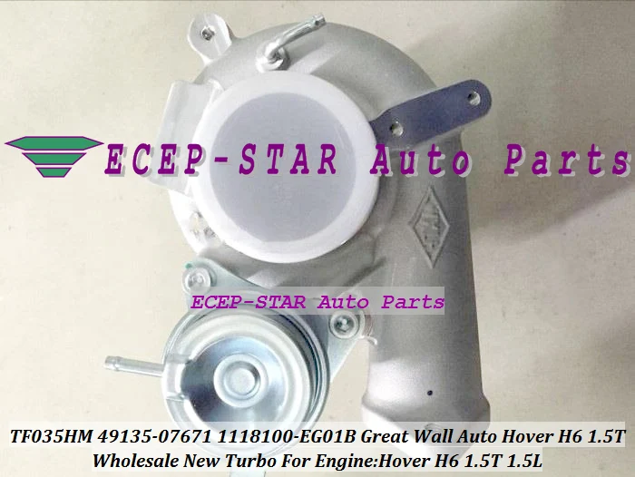 TF035HM 49135 07671 1118100 EG01B 1118100EG01B 07672 Turbo для GREAT WALL 1 5 л GW Auto Hover H6 4G15T T|turbocharger kkk|turbocharger