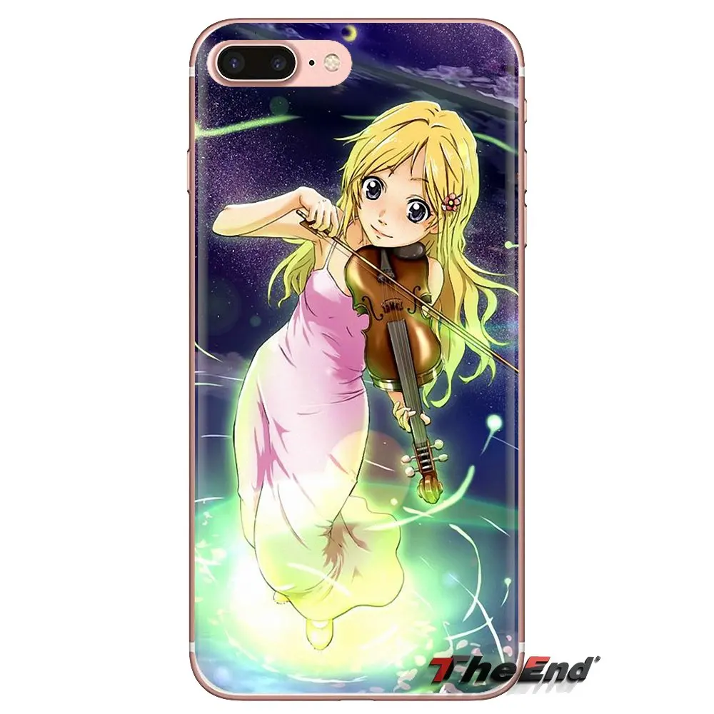 Прозрачные мягкие чехлы для Oneplus 3T 5T 6T Nokia 2 3 5 6 8 9 230 3310 1 7 Plus 2017 2018 Your lie in April Anime Art |