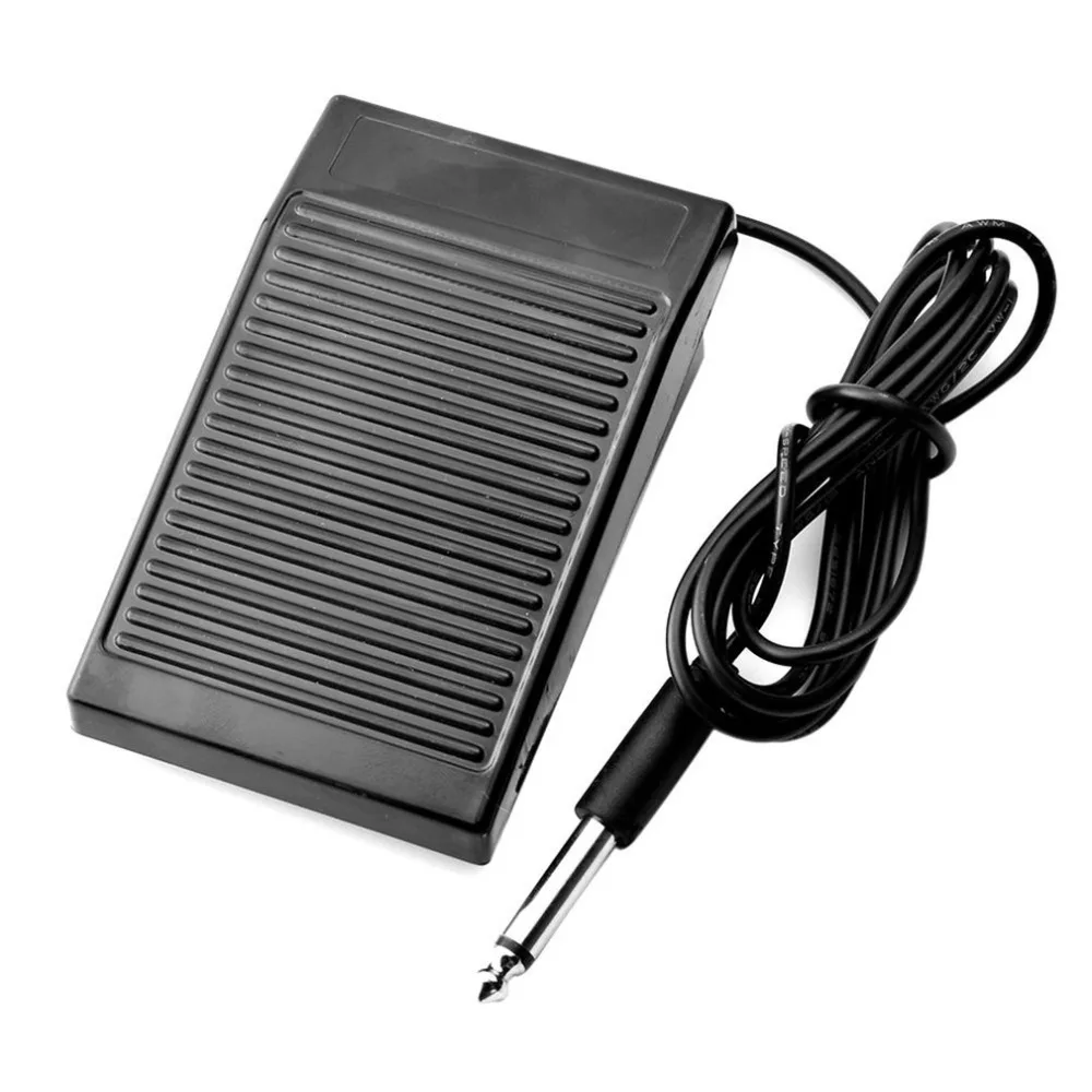 

High Quality Anti-slip Tattoo Machine Mini Stainless Steel Tattoo hine Gun Power Supply Foot Pedal Switch Flat