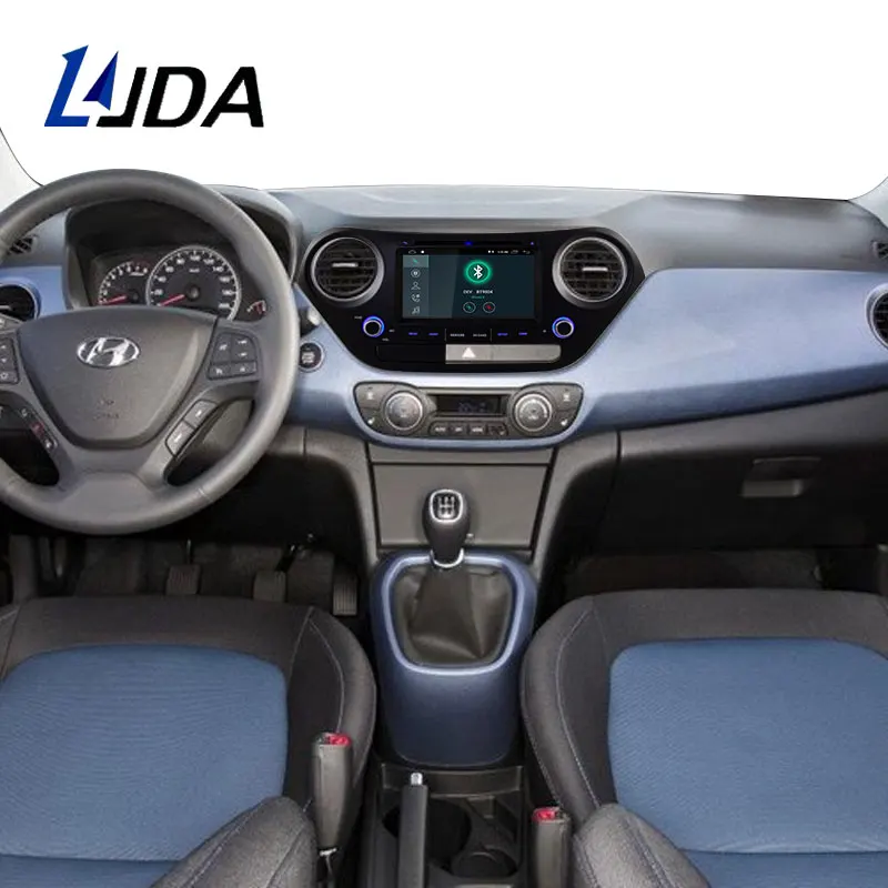 DSP Carplay Android 10 машинный dvd проигрыватель для Hyundai I10 I 2013 автомобильный