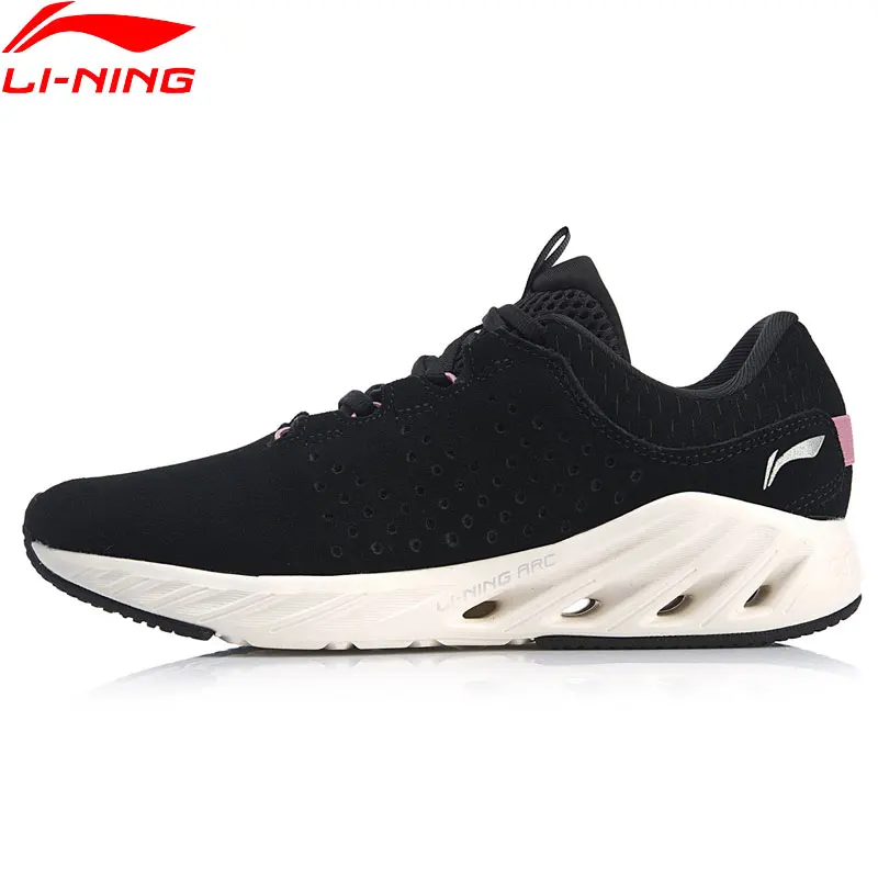 Li-Ning Для женщин LN ARC 2018 V2 удобные кроссовки для бега светильник Вес с теплой