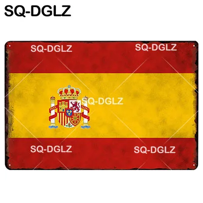 [SQ-DGLZ] металлическая вывеска с флагом Netherland/Turkey/Ireland/Switzerland/levakia/Indonesia/British/Austria/Канада/Америка - Цвет: 1829