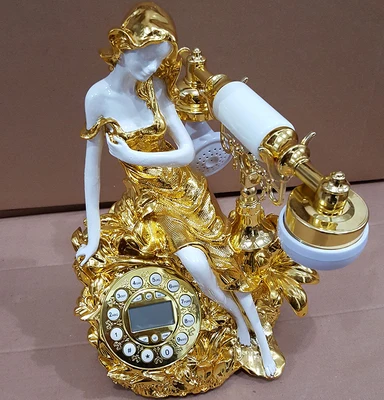 

Special offer fashion European Garden retro antique telephone landline telephone family