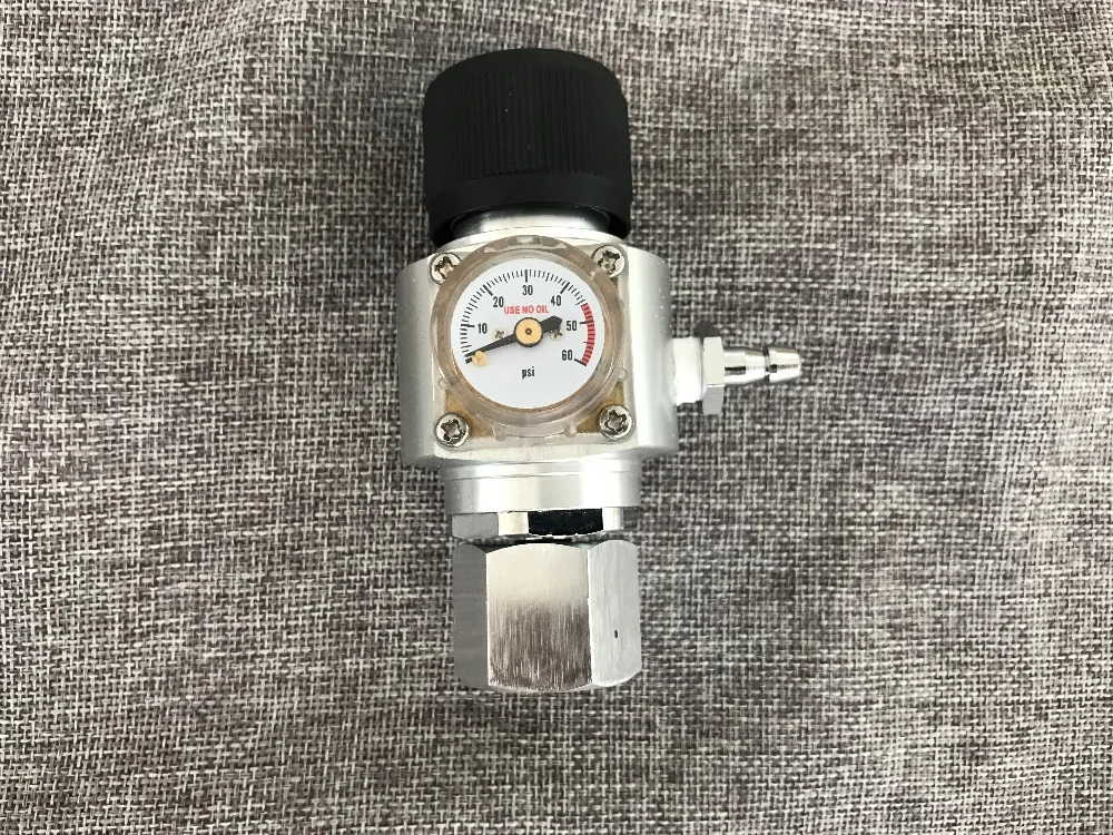Банальный бочонок СО2 Регулятор СО2 зарядное устройство Комплект 0-60 PSI для Sodastream СО2 Бутылка Разливного Пива Kegerator сода