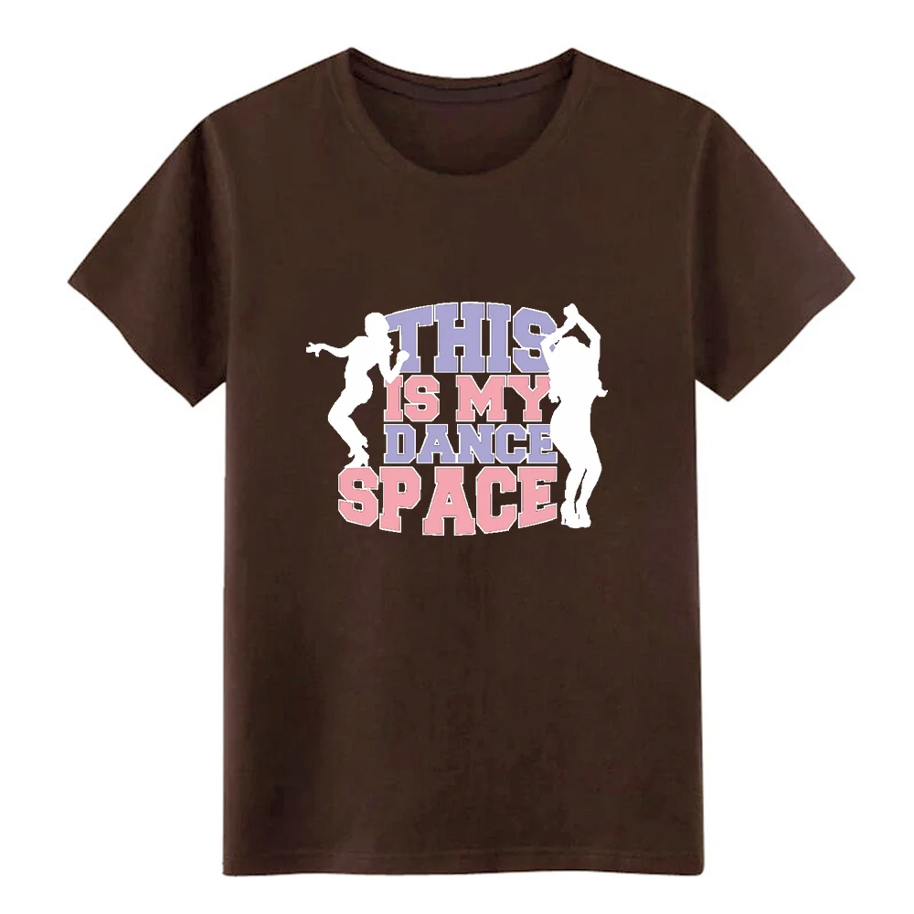 Мужская Трикотажная футболка с надписью this is my dance space gift idea 100% хлопок европейский