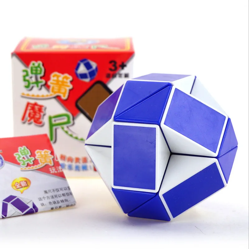 ShengShou 24 блока линейка Магическая змея антистресс Головоломка Куб Neo cubo magico стресс