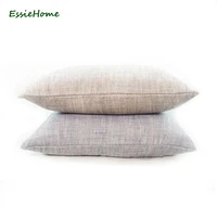 essie home 8 color available cotton linen cushion cover linen pillow case lumber pillow pillow for sofa