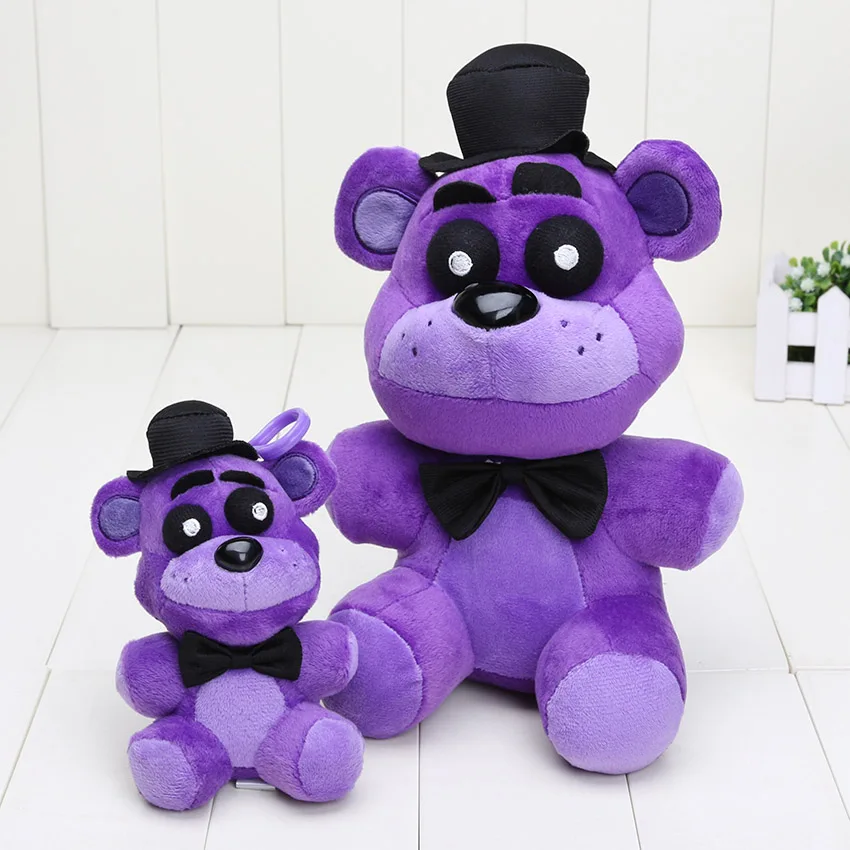 25 см/14 см FNAF плюшевые игрушки подвесной Золотой Фредди кошмар Fredbear Shadow Freddy Mangle
