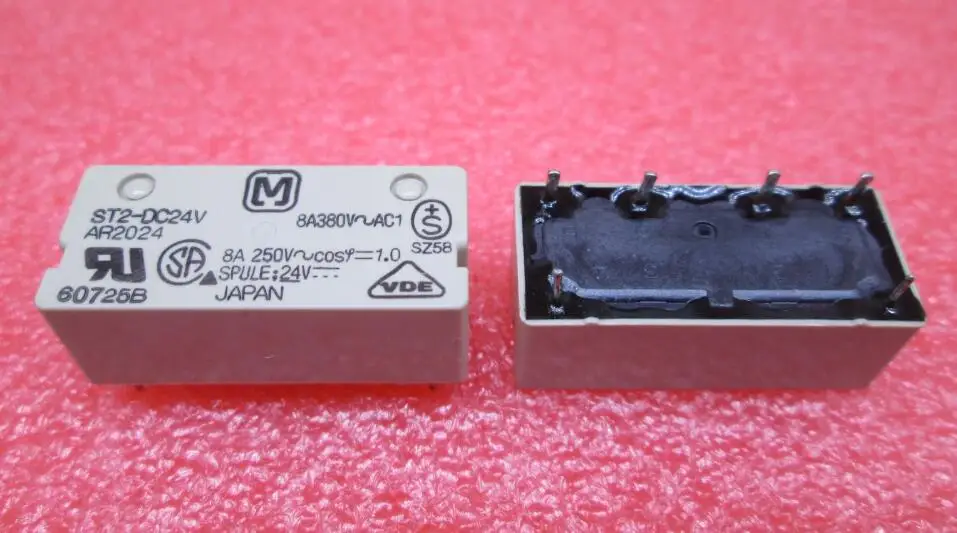 Горячая новинка реле ST2 DC24V 24V AR2024 ST2DC24V 24VDC DIP6 5 шт./лот|Реле| |